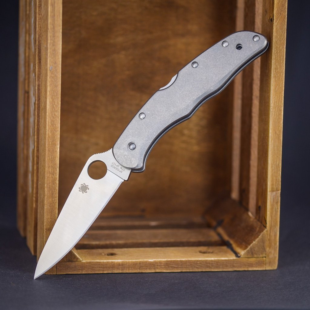 Spyderco Endura 4 SPY27 X Flytanium Titanium – Image 2