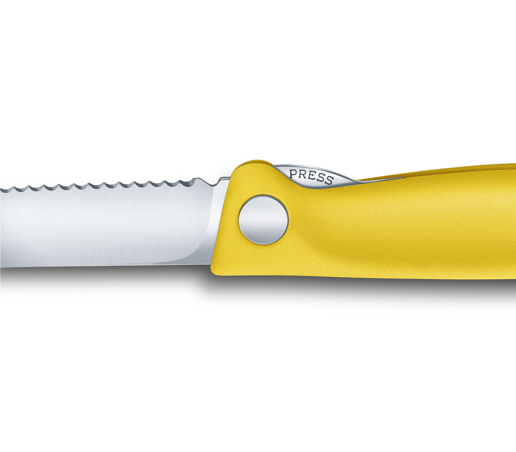 Victorinox Swiss Classic Faltbares Gemüsemesser glatt Gelb