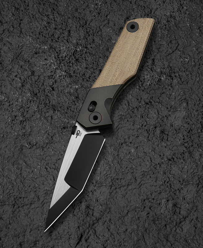 Bestech Knives Cetus Titanium Natural Micarta Bestech Knives Cetus Titanium Natural Micarta