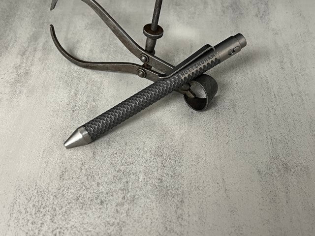 Nottingham Tactical TiButton Full Carved Blasted & Tumbled