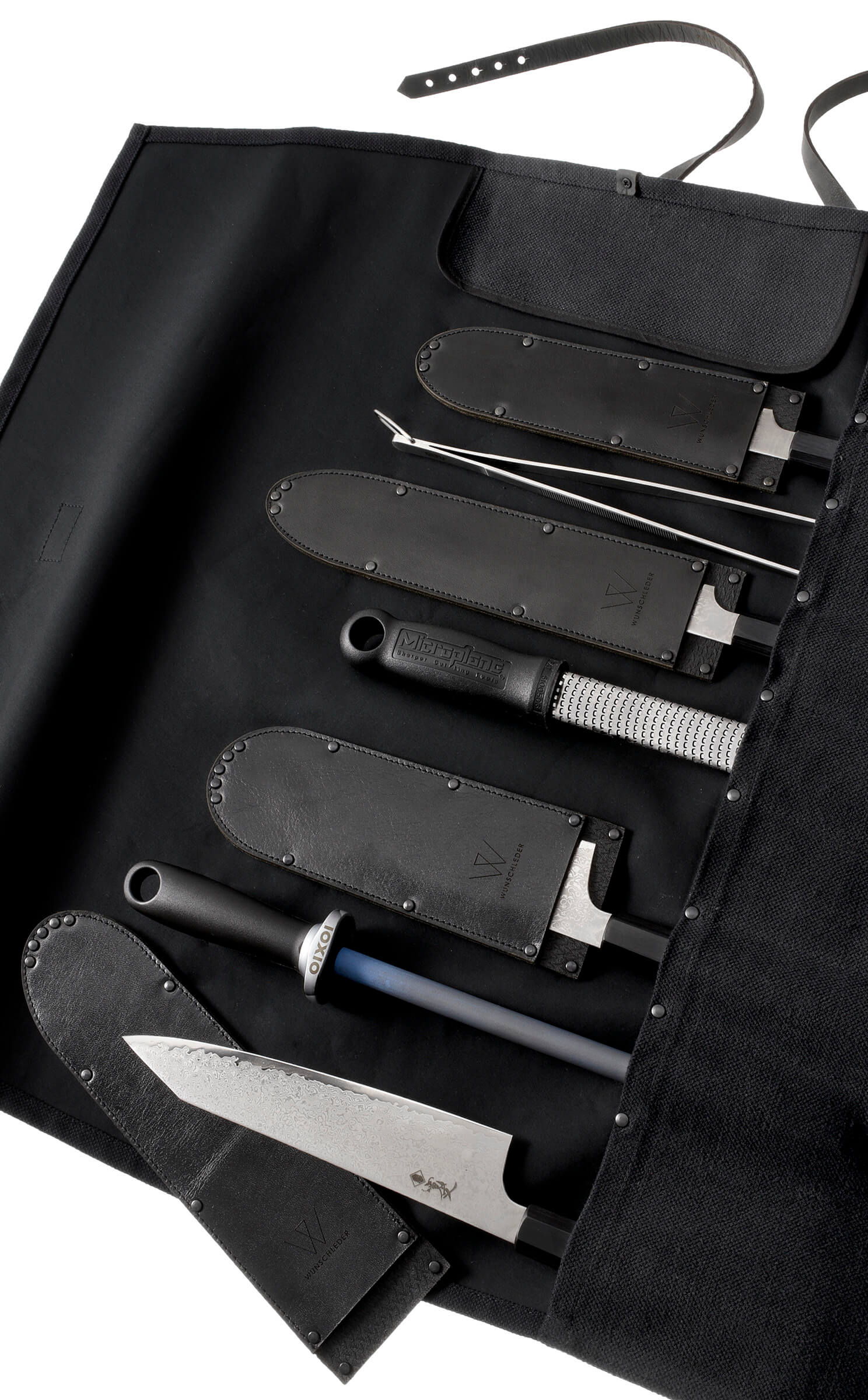 17A00795-00-s Wunschleder canvas knife bag, 10 quivers