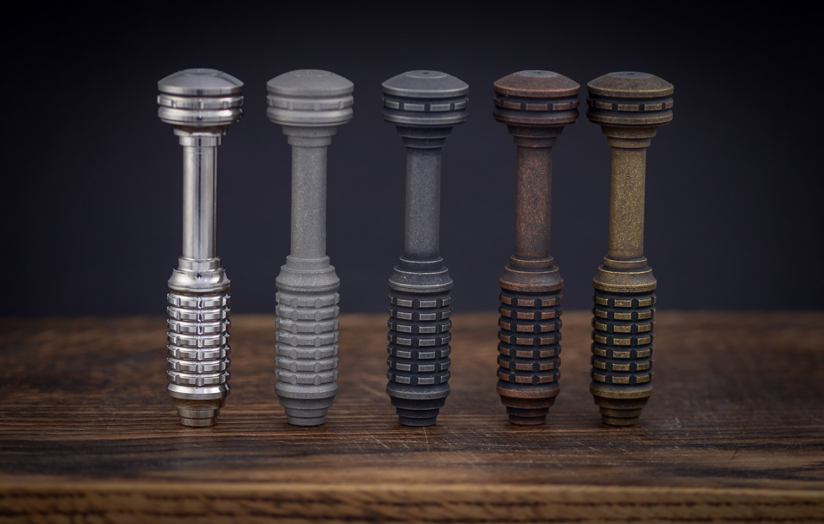Griffin MK III Bit Driver  Combat Beads Griffin MKIII Bit Driver aus Titan – hochwertiges EDC Werkzeug