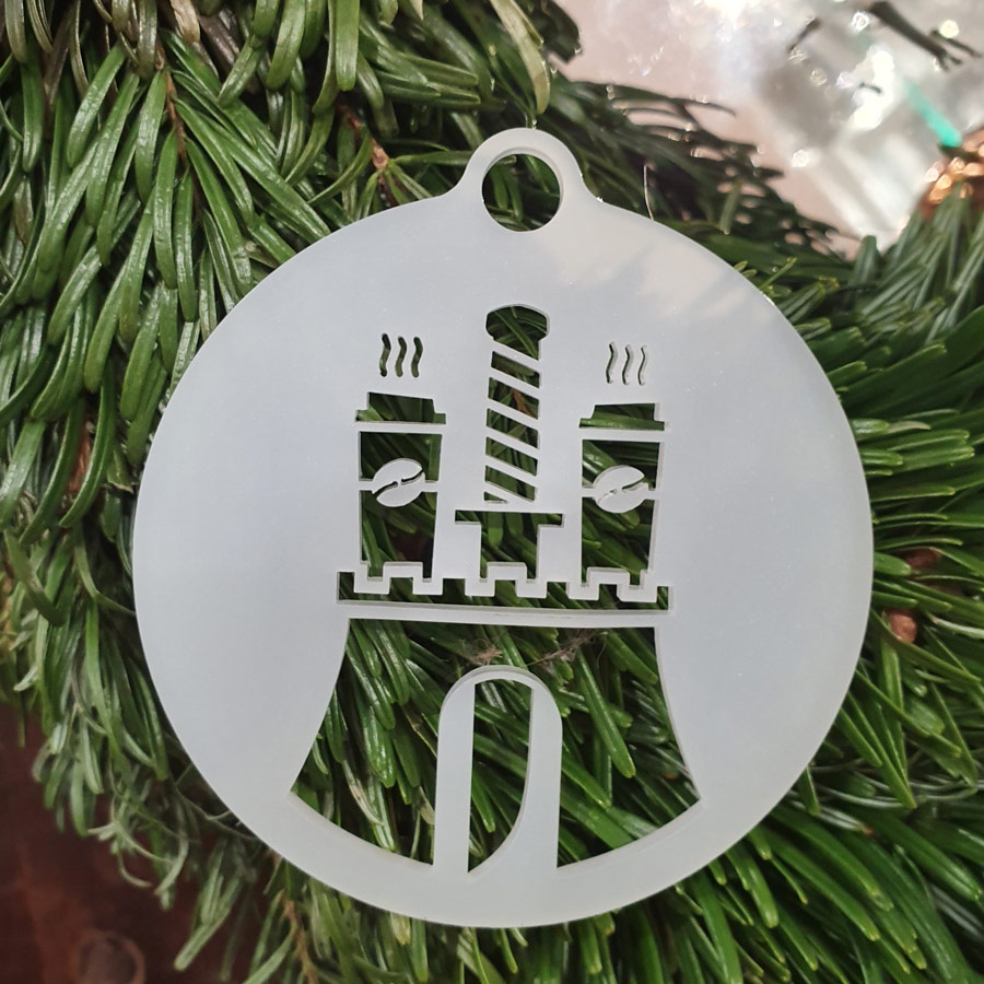 Knives and Coffee Tree Ornament