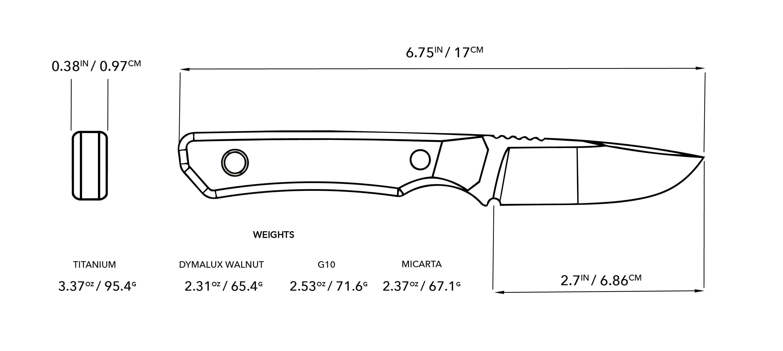 Big Idea Design USA Cloudland Fixed Blade – Image 4