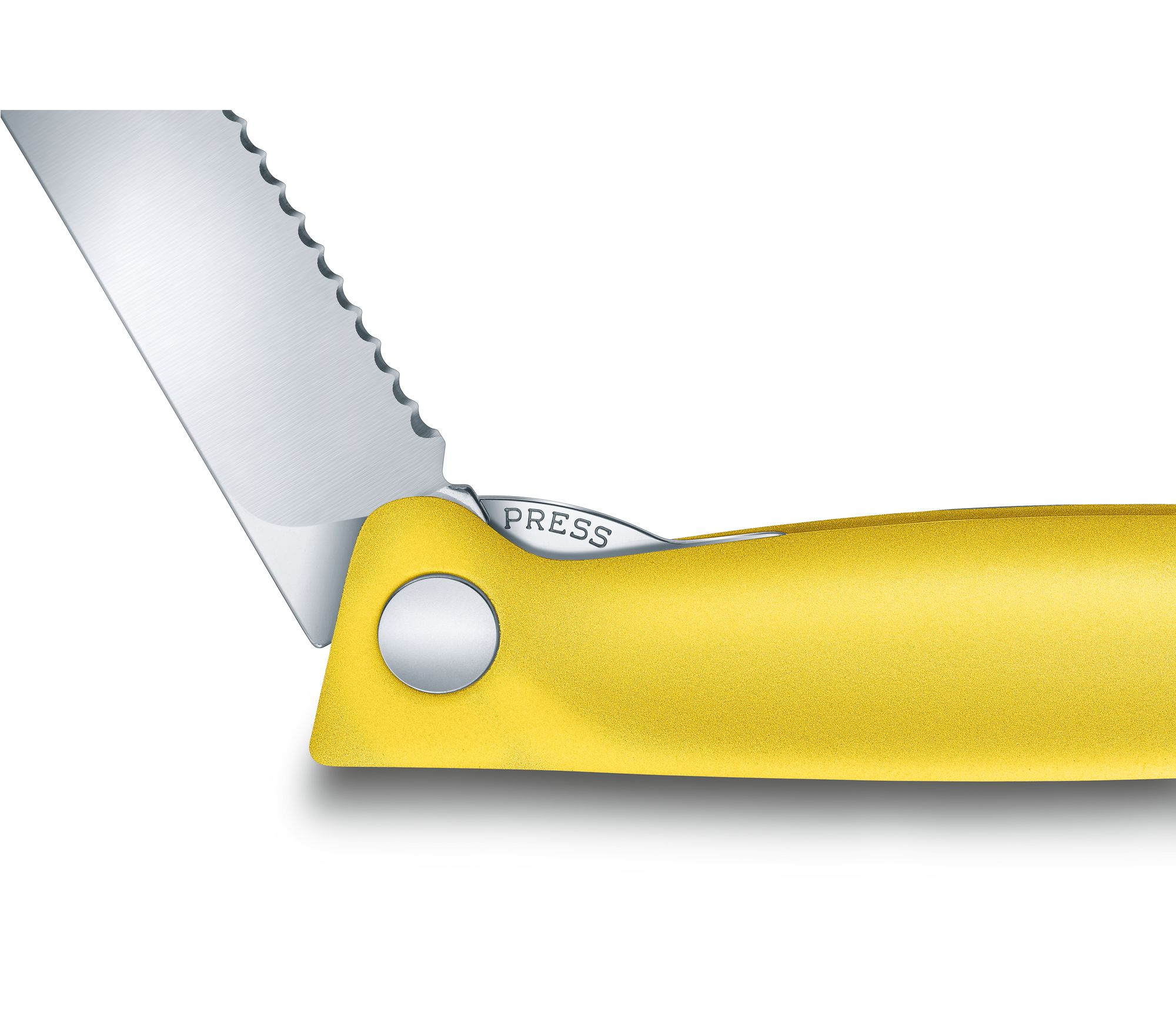 Victorinox Swiss Classic Faltbares Gemüsemesser glatt Gelb 