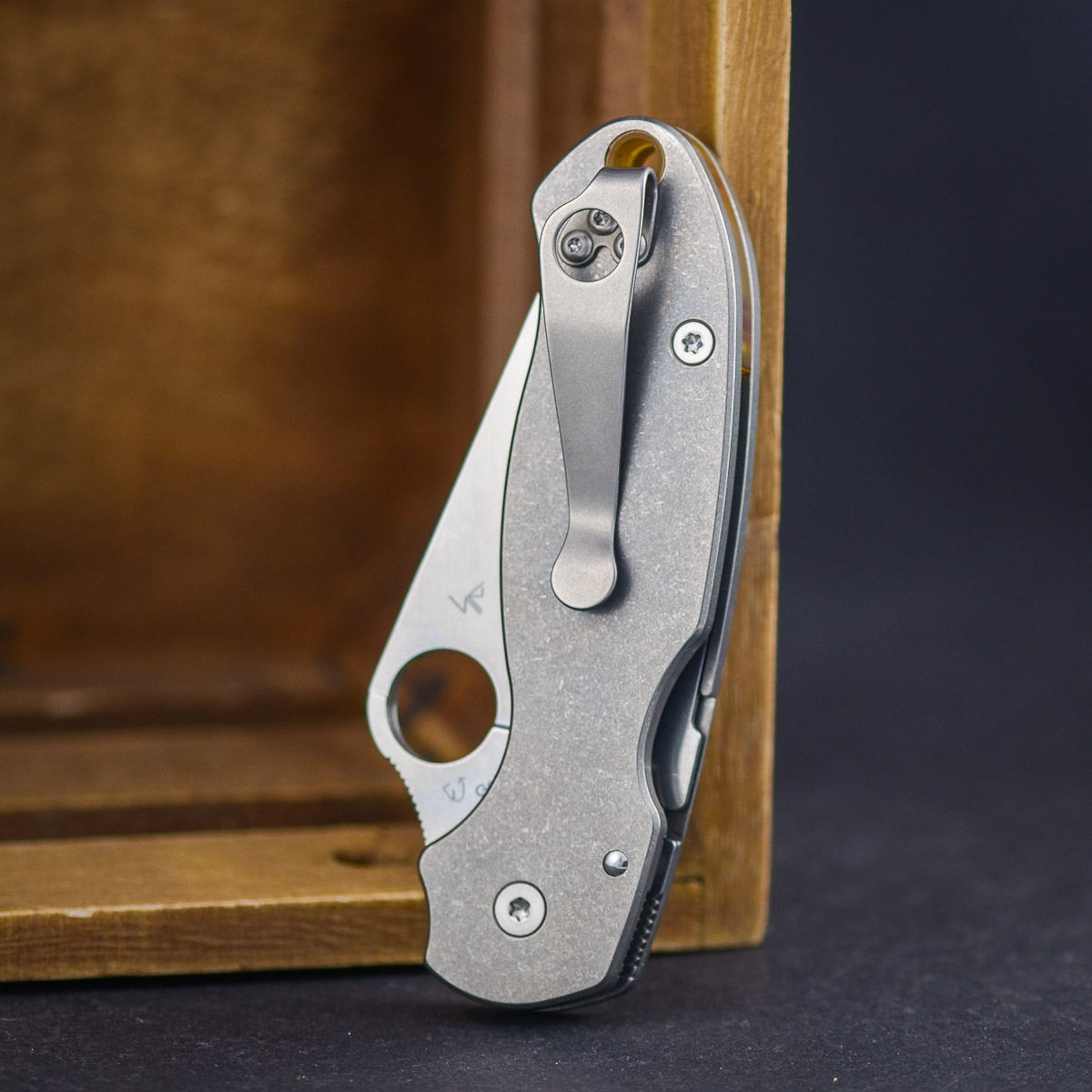 Spyderco Para 3 X RGT Titanium & Ultem – Bild 3