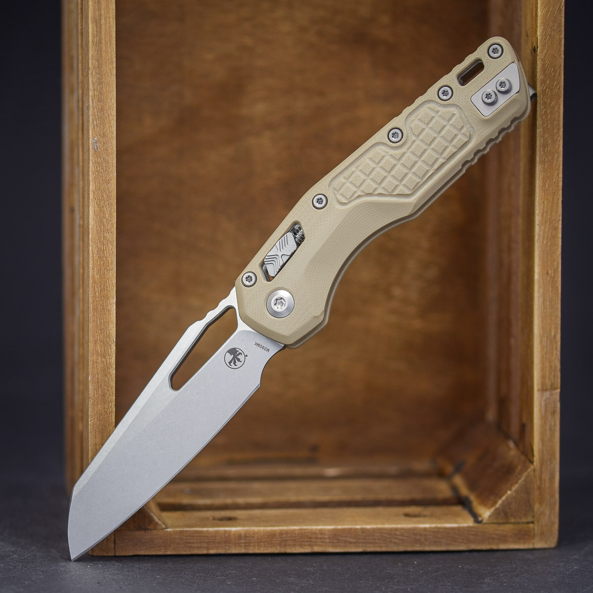Microtech MSI SE Standard Frag G10 Tan Klinge, Messer, Waffe, Dolch