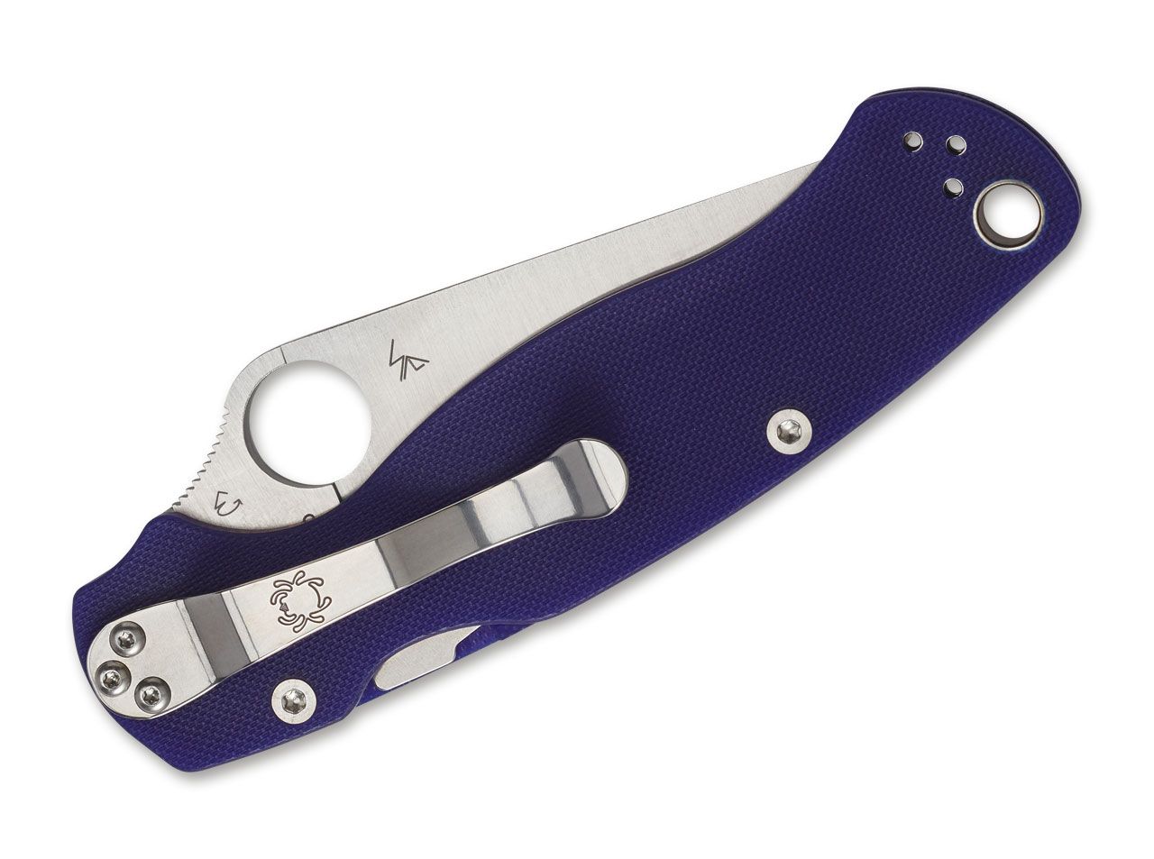 Spyderco Para-Military 2 Dark Blue – Image 2
