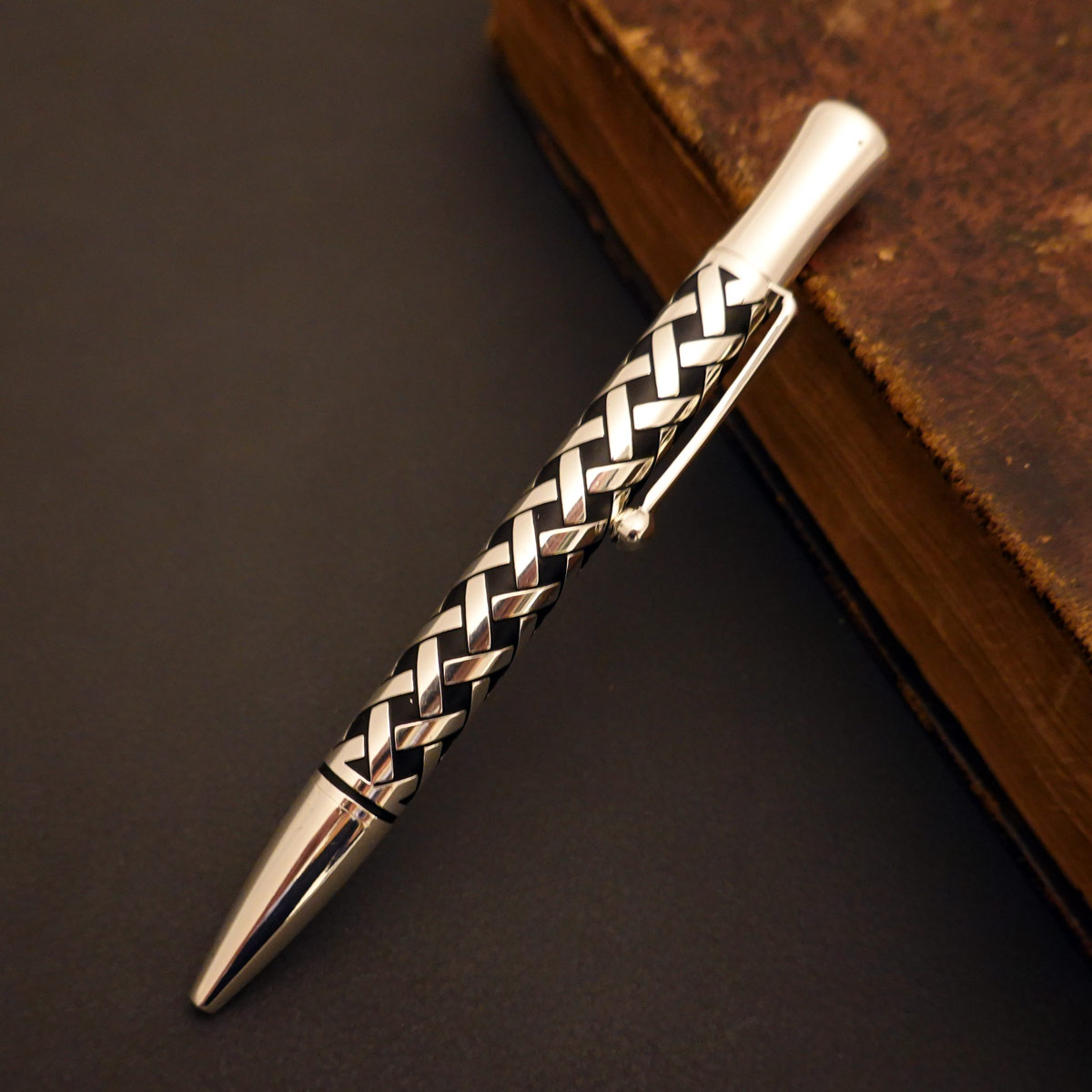 Kugelschreiberceltic Ball pen Celtic silver plated