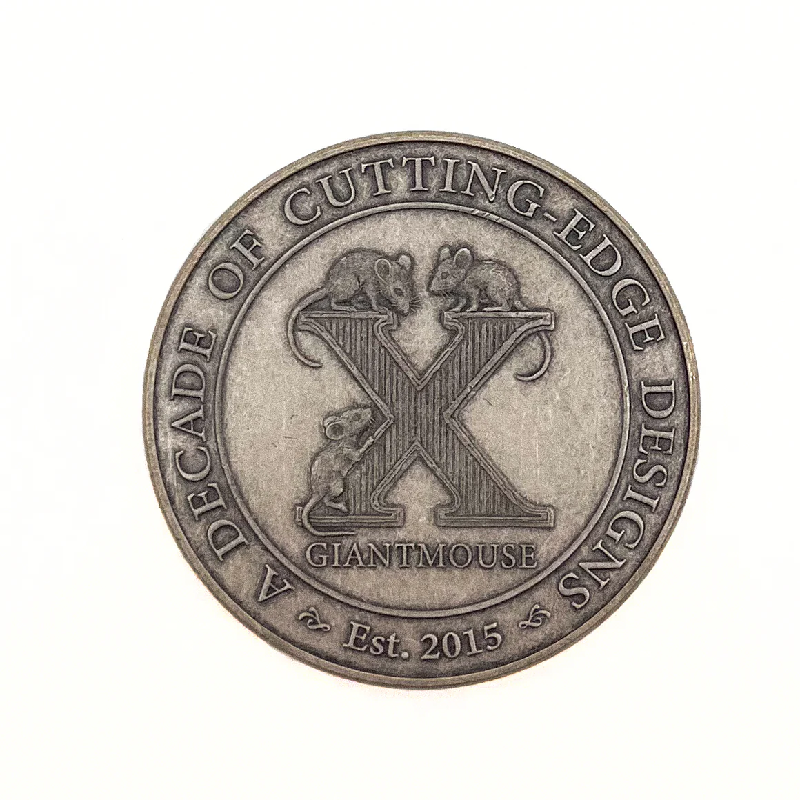 Giantmouse 10 Year Jubilee Coin