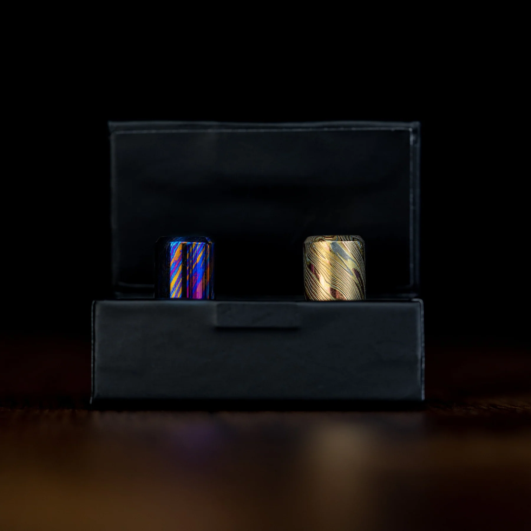 Big Idea Design Damascus Bead Titanium Damascus Big Idea Design Damascus Bead Titanium Damascus