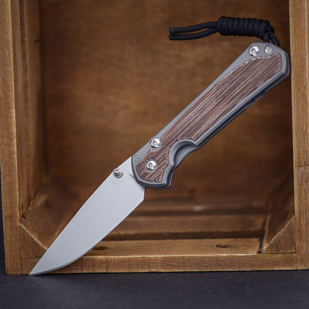 Chris Reeve Sebenza Micarta Natural Glass Blasted Chris Reeve Sebenza Micarta Natural Glass Blasted