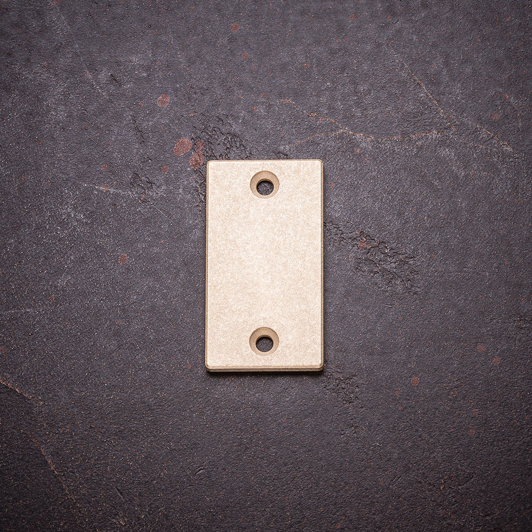 DWS_37_web Crowgear Don't Worry Stone Metal Inlay Material : Brass