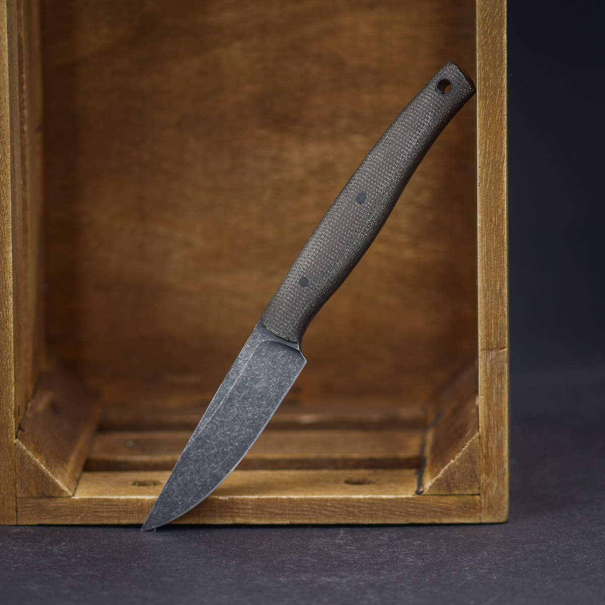 Heidi Blacksmith Micarta Green