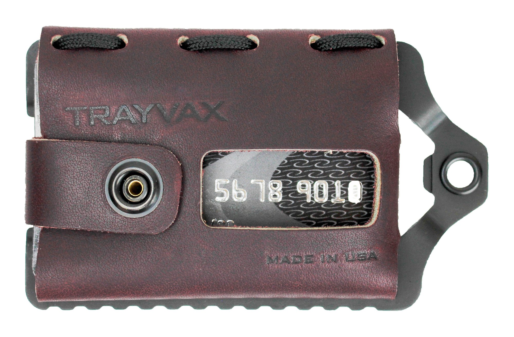 trayvax element tobacco brown Ascent Wallet and a durable melonite finish Element Wallet - Raw Tobacco