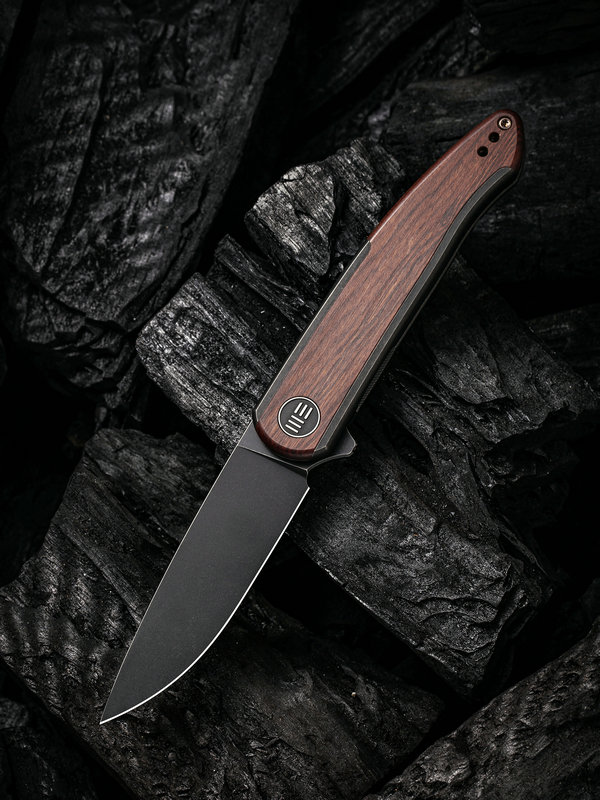 1633924409207560 WE Smooth Sentinel Black with Cuibourtia Wood Inlay