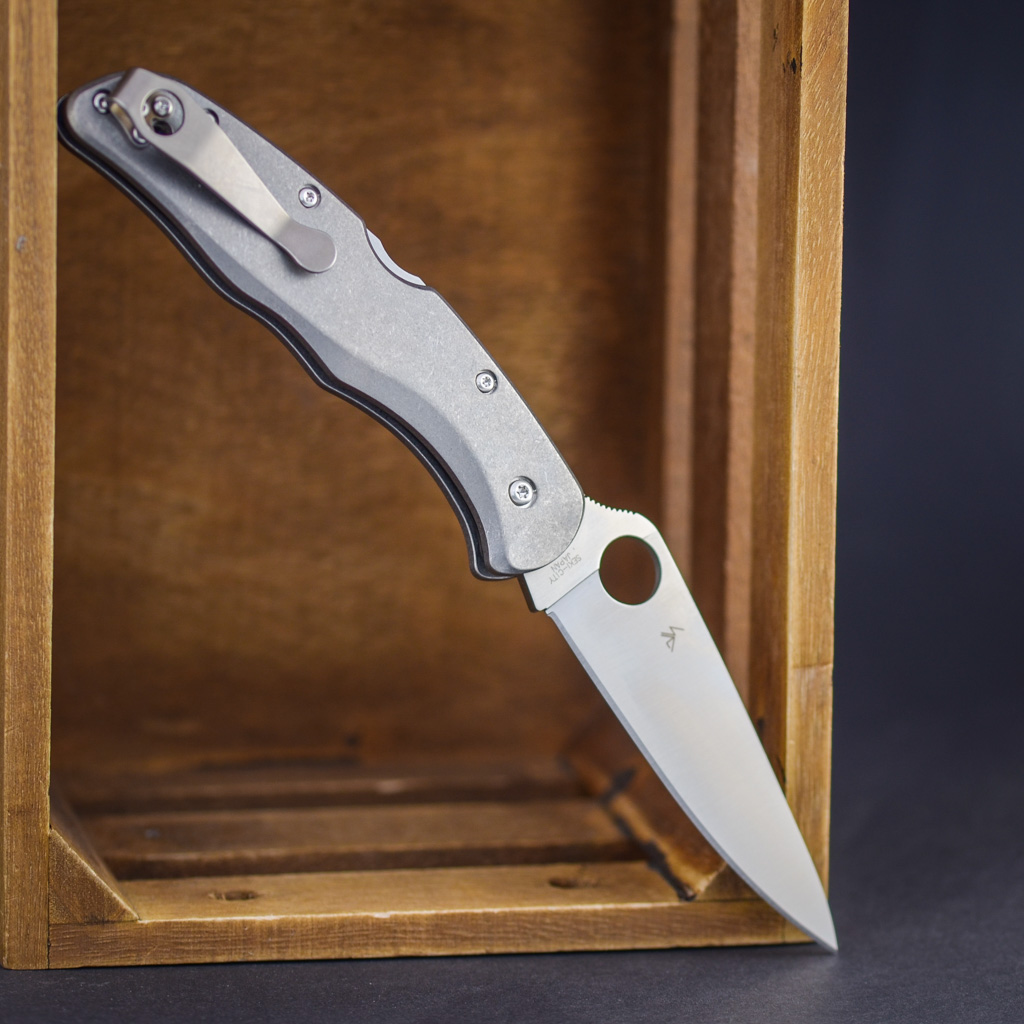 Spyderco Endura 4 SPY27 X Flytanium Titanium – Image 3