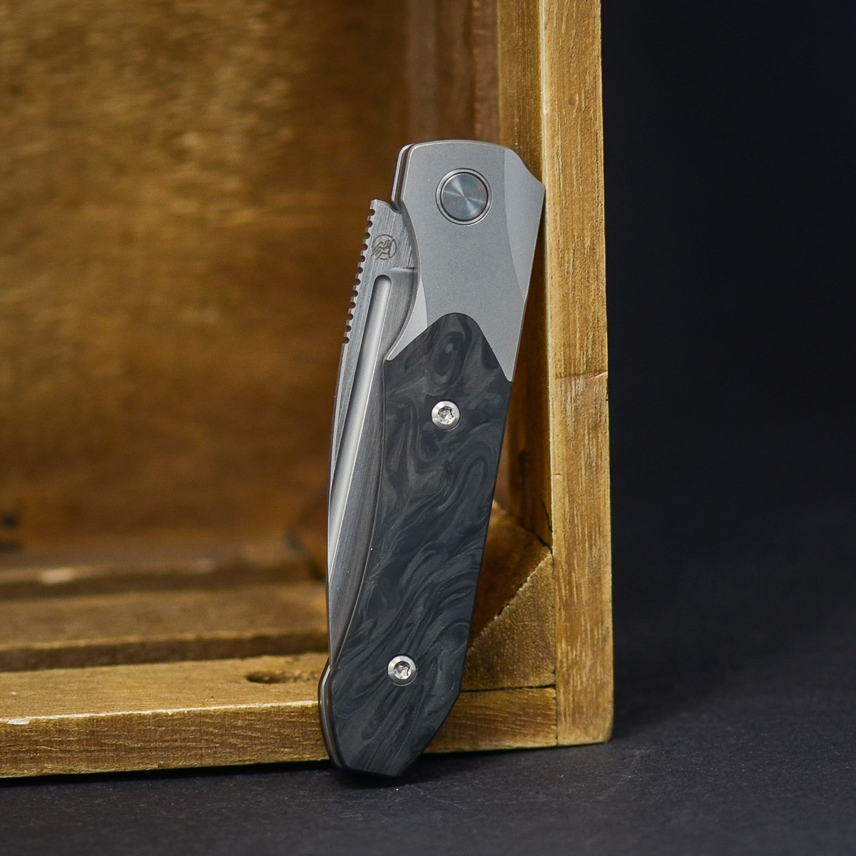 Griffin 1946 Slipjoint Marbled Carbon Fibre (Griffin Company, 1946CF.3) – Bild 2