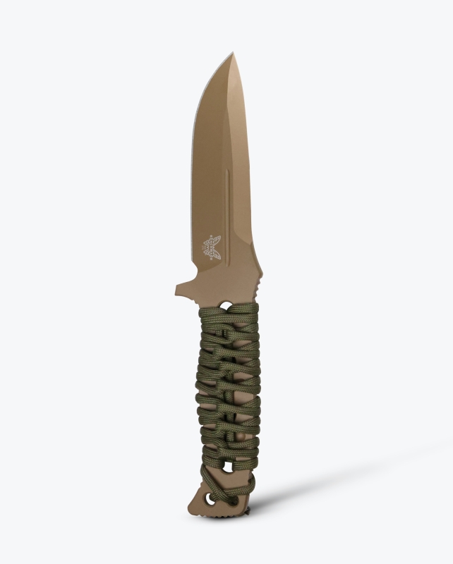 Benchmade 375FE-02 Fixed Adamas Magnacut OD Green – Image 1