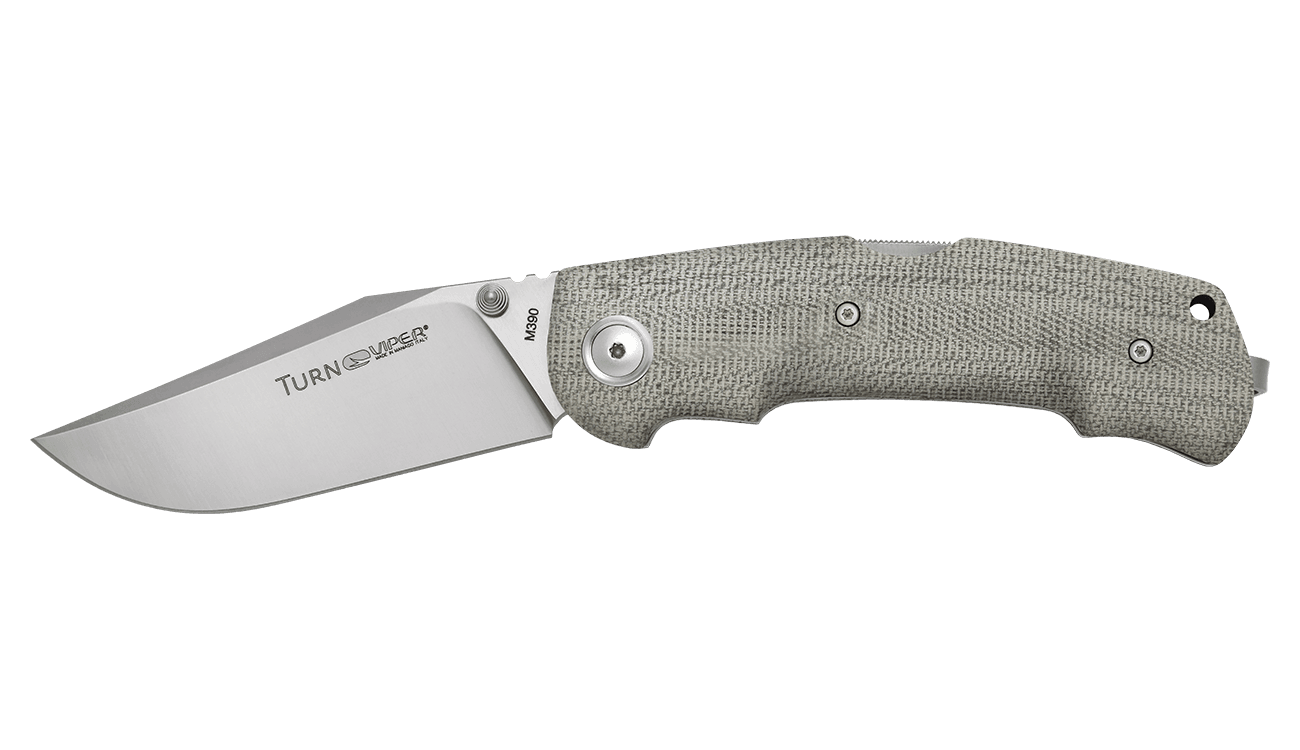 Viper Turn Essential Green Micarta
