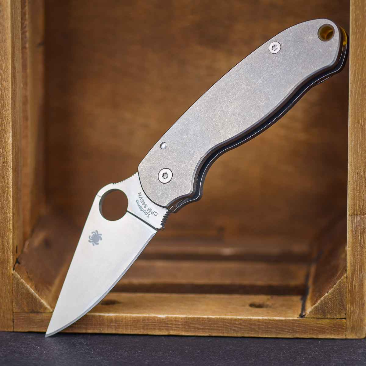 Spyderco Para 3 X RGT Titanium & Ultem – Bild 2