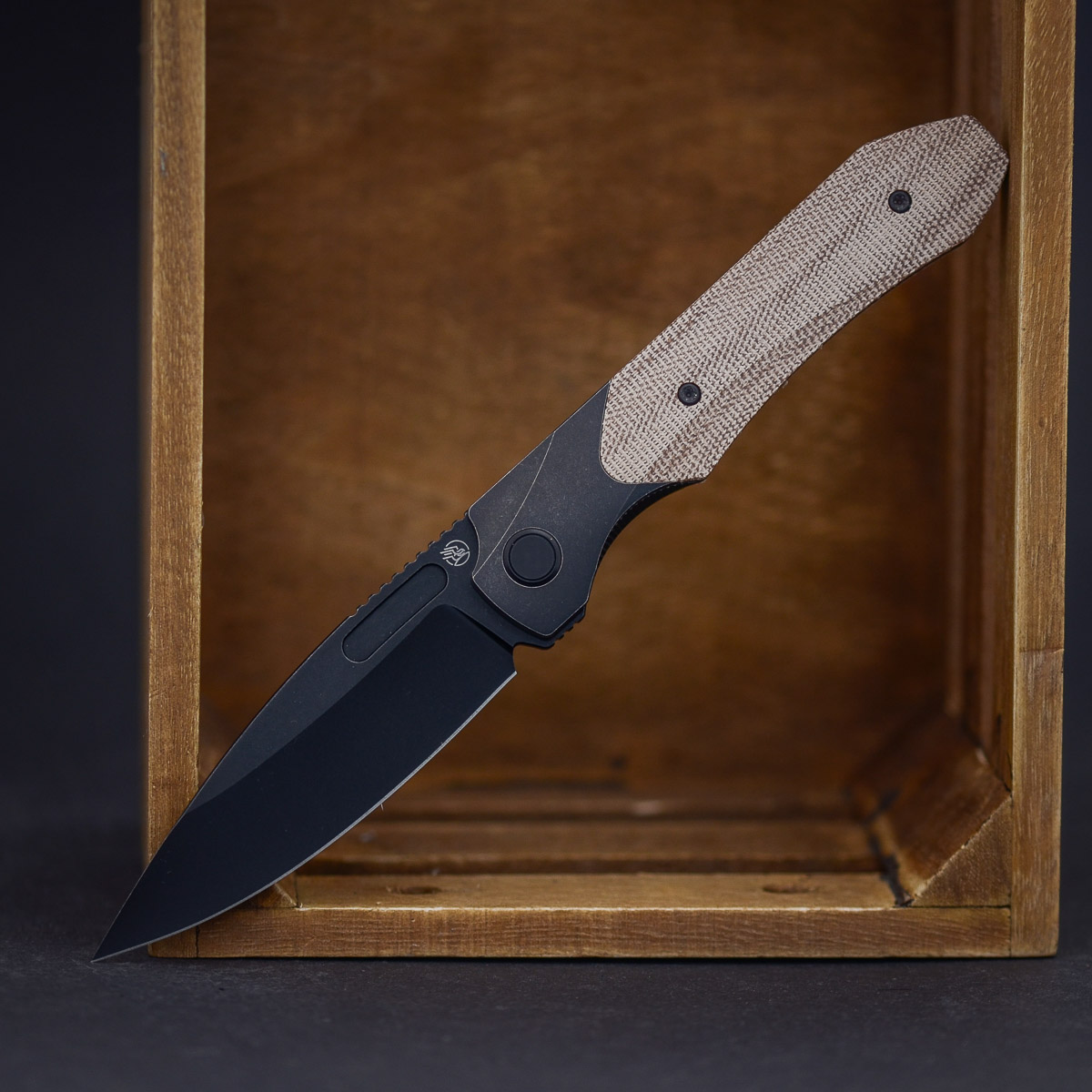 Combat Beads X-Series Bolster Lock Natural Micarta Combat Beads X-Series Bolster Lock Natural Micarta