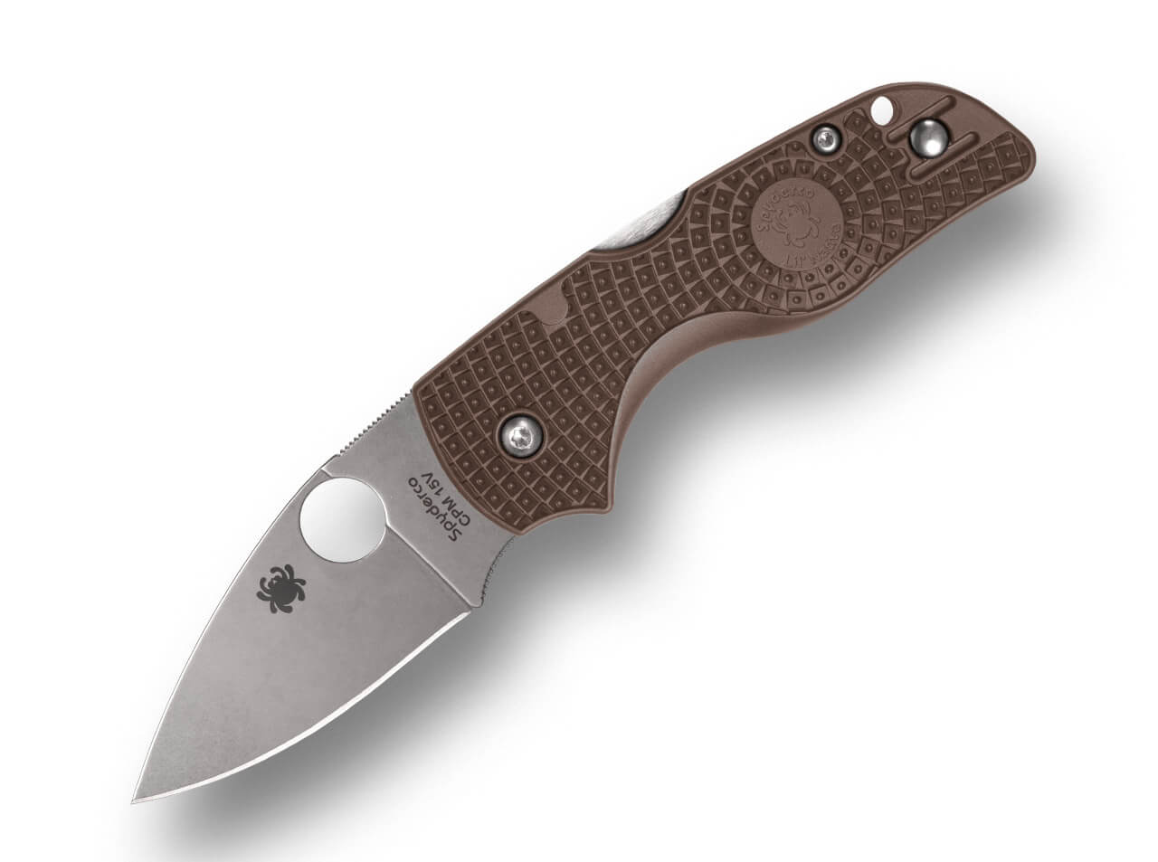 Spyderco Lil' Native Lightweight CPM 15V Brown FRN – Image 2