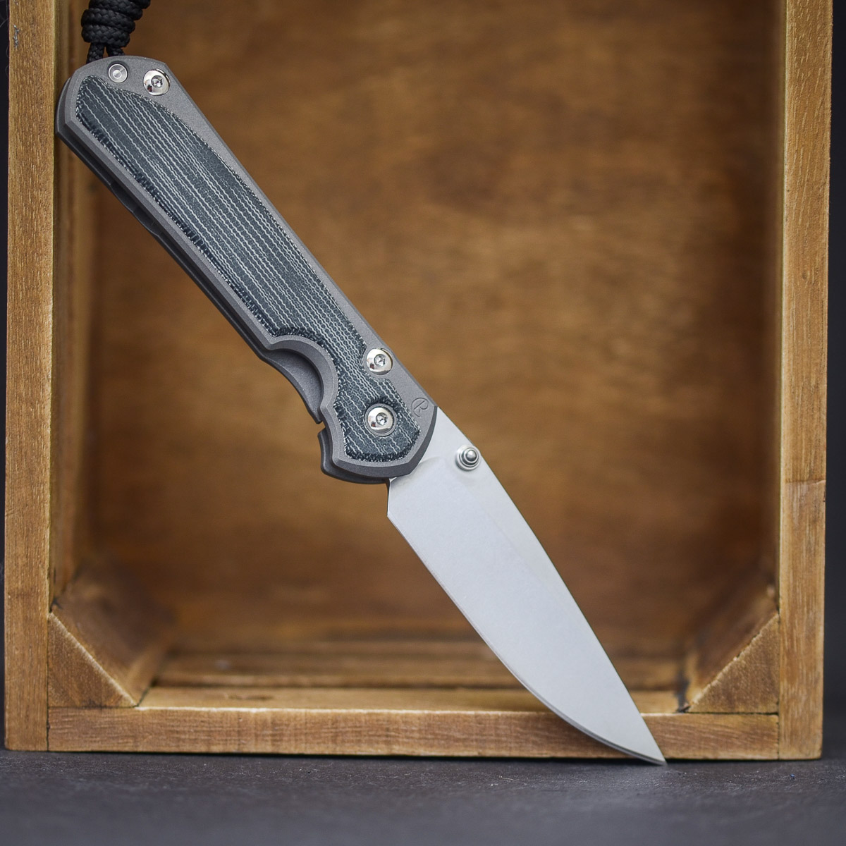 Chris Reeve Sebenza 31 Canvas Micarta black Klinge, Waffe, Messer, Dolch