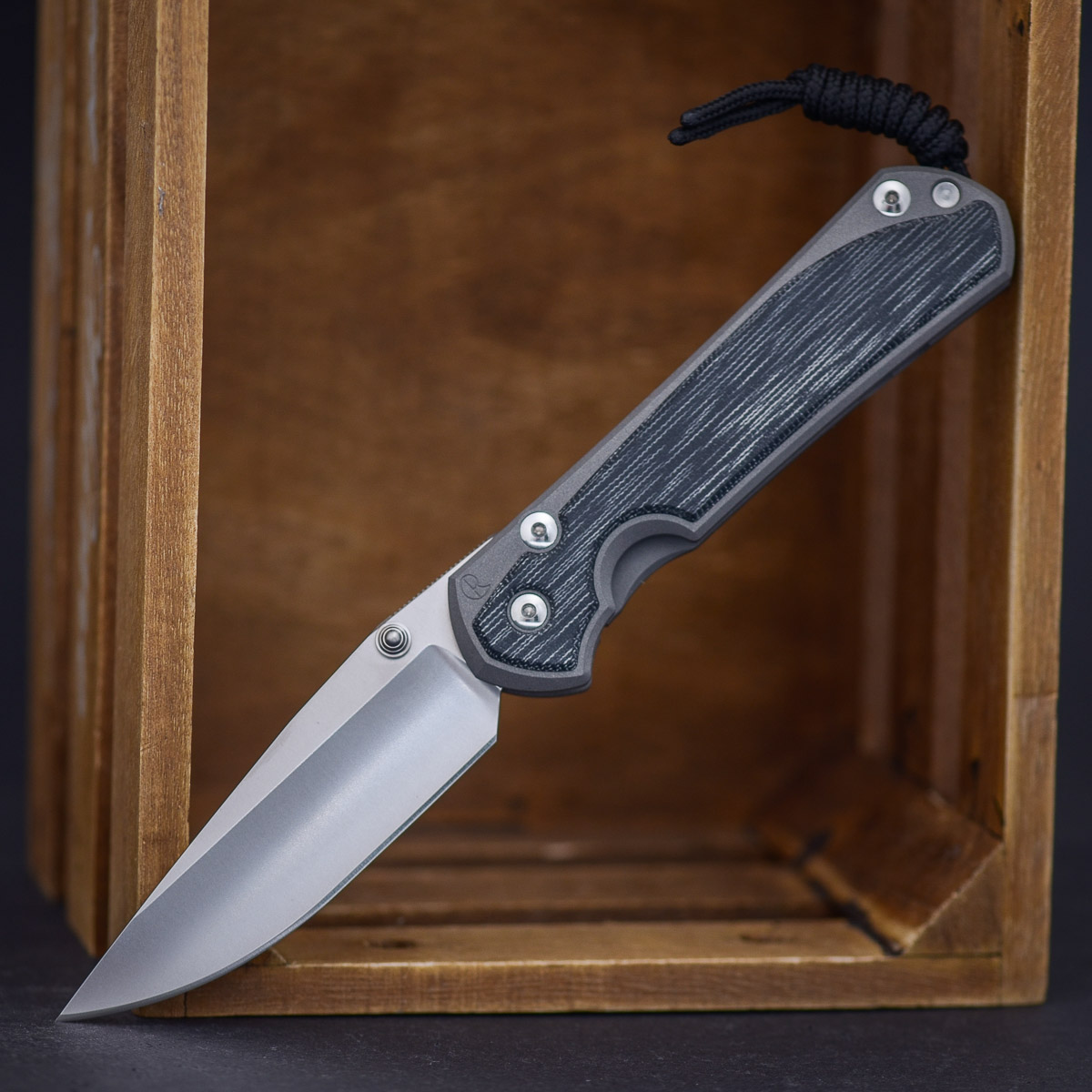 Chris Reeve Sebenza 31 Canvas Micarta Black -Double Lug- 