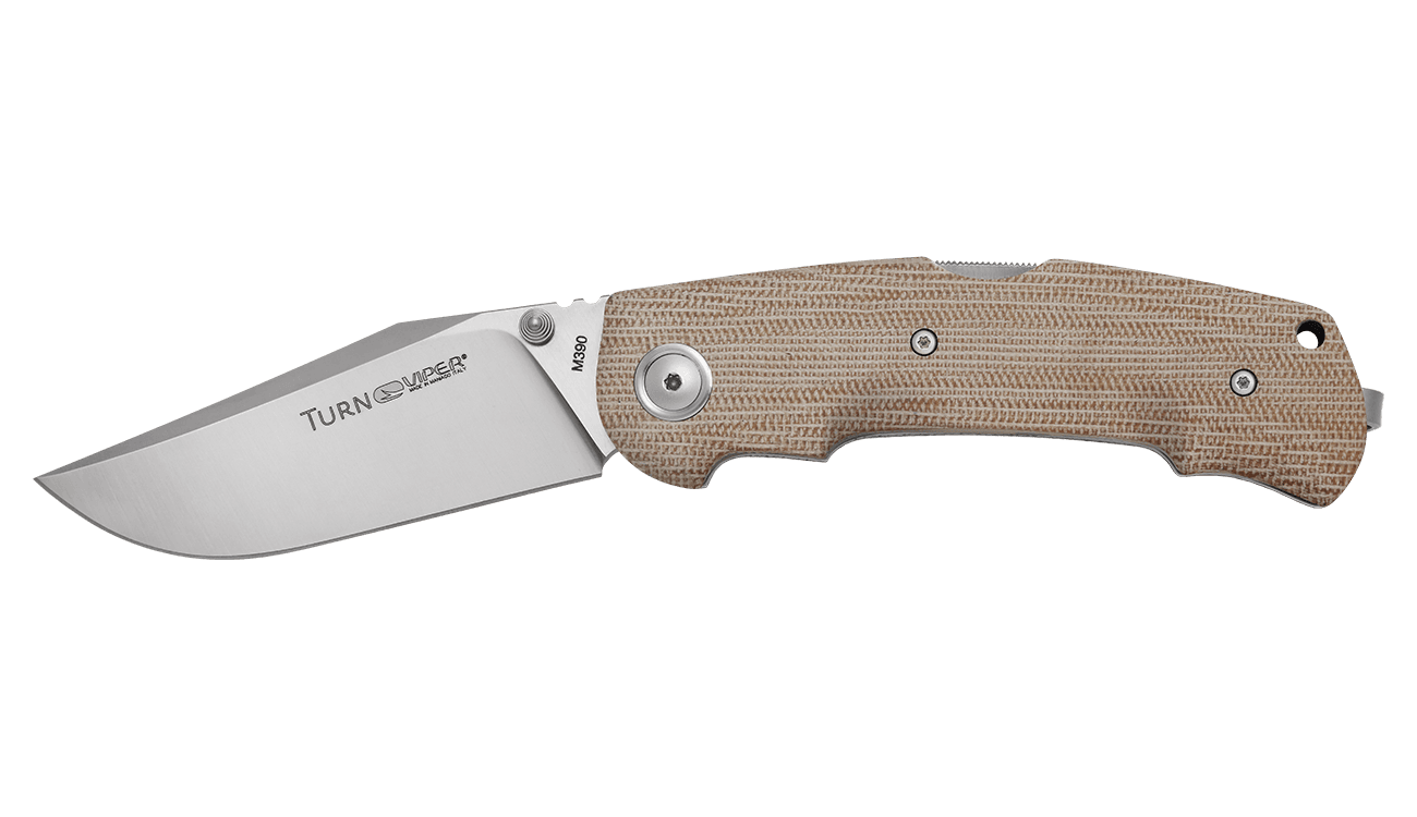 Viper Turn Essential Natural Micarta