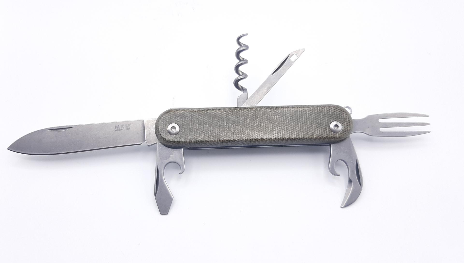 MKM Malga Green Micarta 
