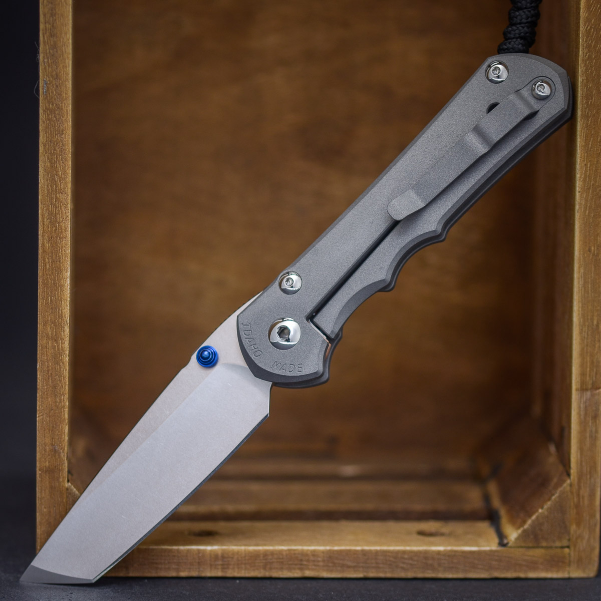 Chris Reeve Inkosi Lefthand Waffe, Klinge, Messer, Dolch