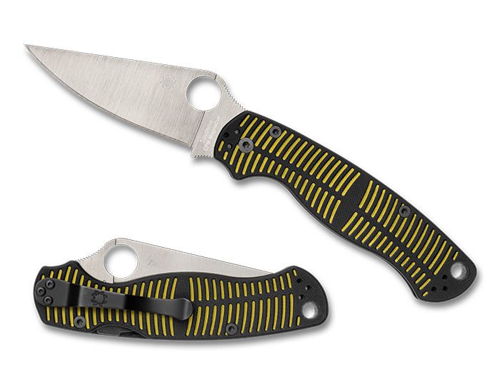 Spyderco Para Military 2 Salt Yellow/Black CPM Magnacut Spyderco Para Military 2 Salt Yellow/Black CPM Magnacut