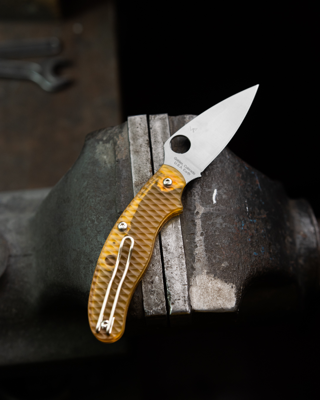 Cross Cut Ultem Schalen für UK Pen Knife – Image 1