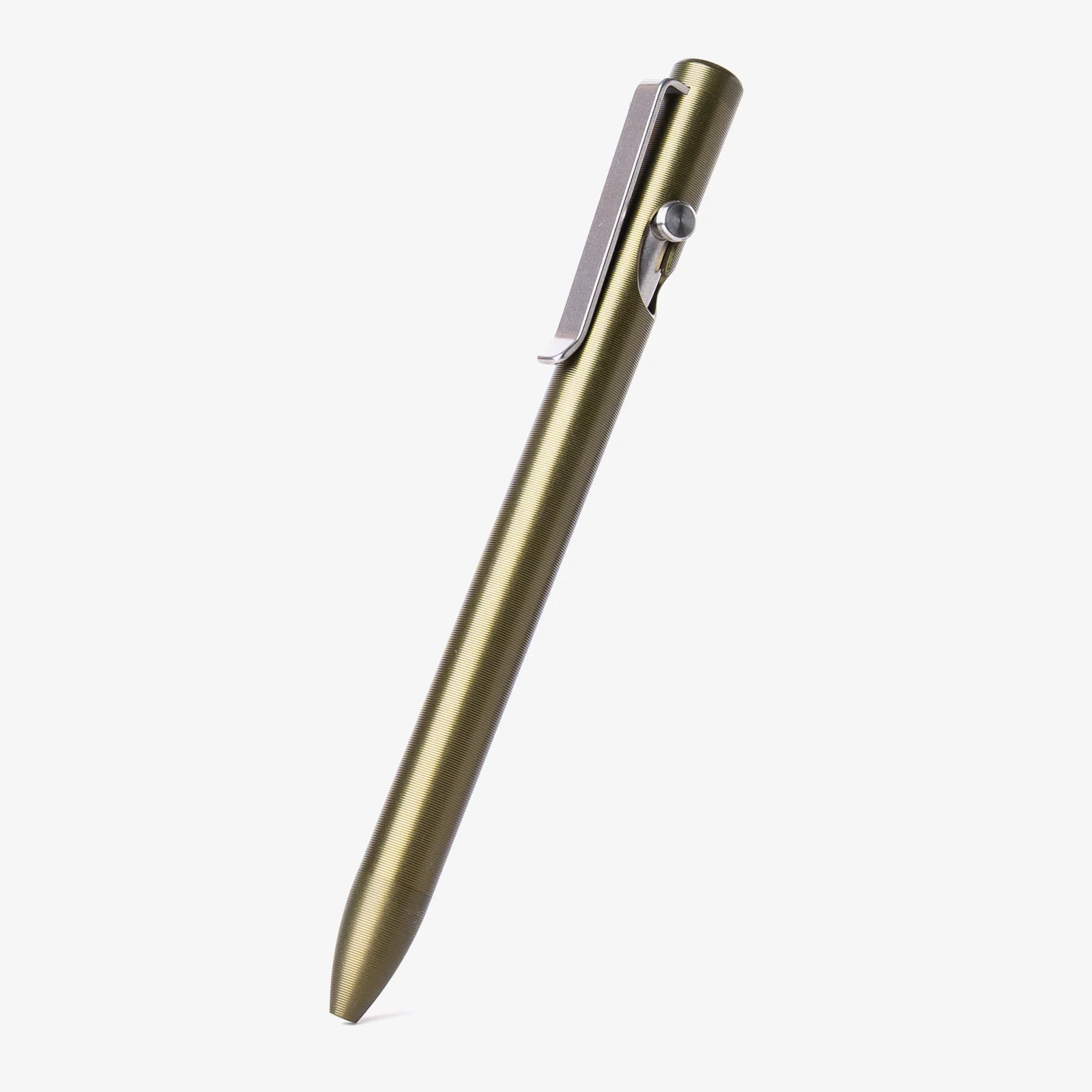 Tactile Turn Olive Drab Green Aluminum Bolt Action Pen
