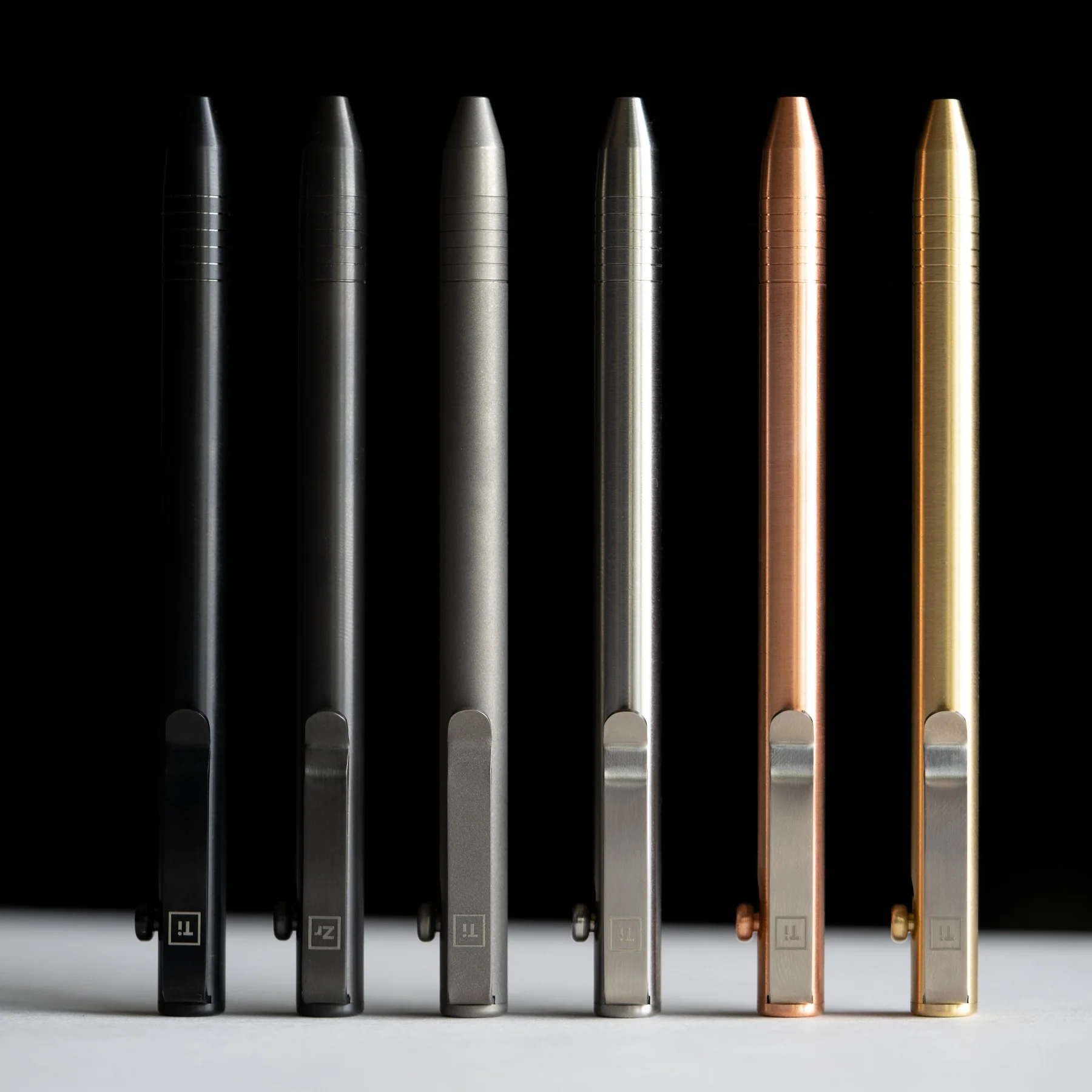 Big Idea Design Slim Bolt Action Pen Titanium Big Idea Design Slim Bolt Action Pen Titanium