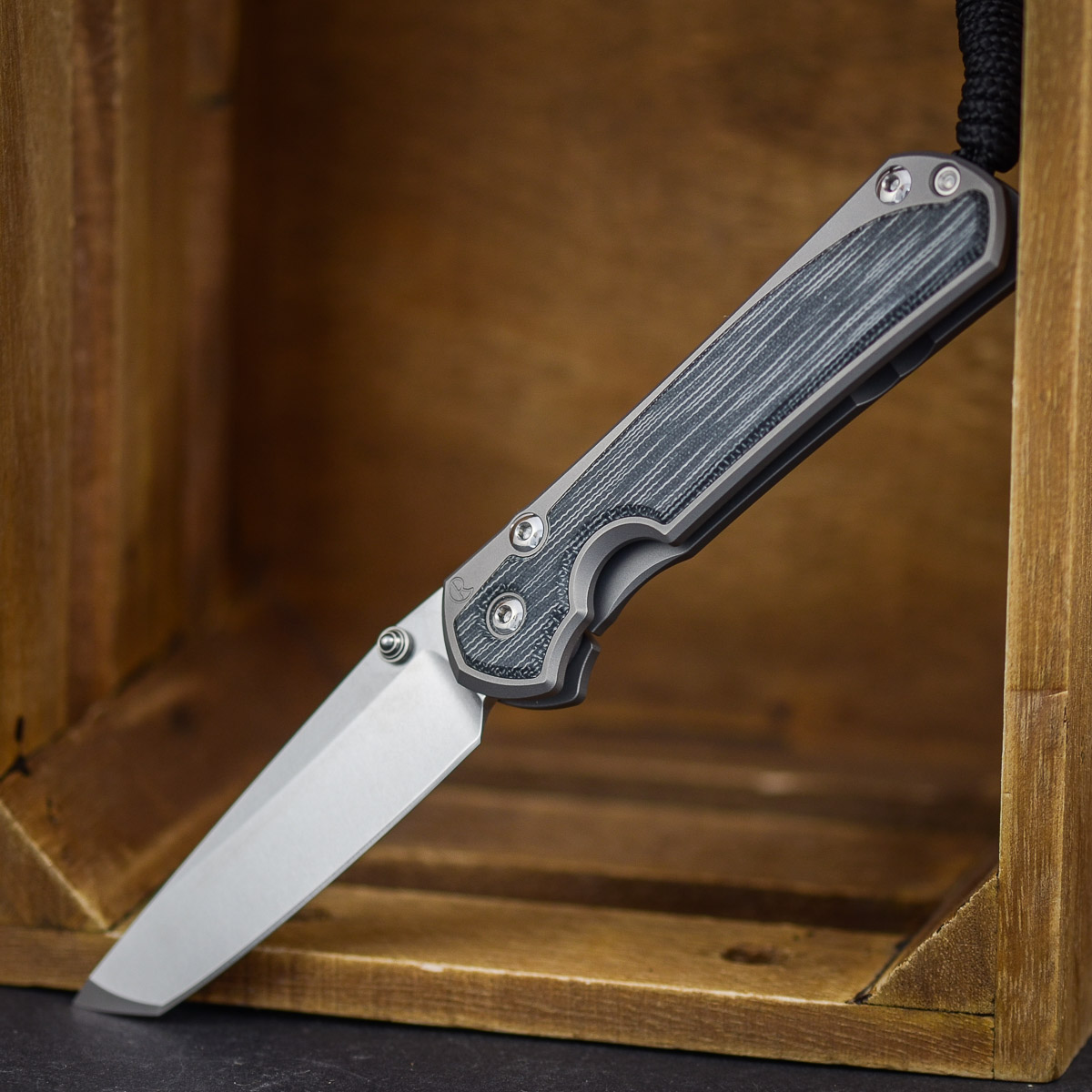 Chris Reeve Sebenza Micarta Schwarz Glass Blasted Chris Reeve Sebenza Micarta Schwarz Glass Blasted