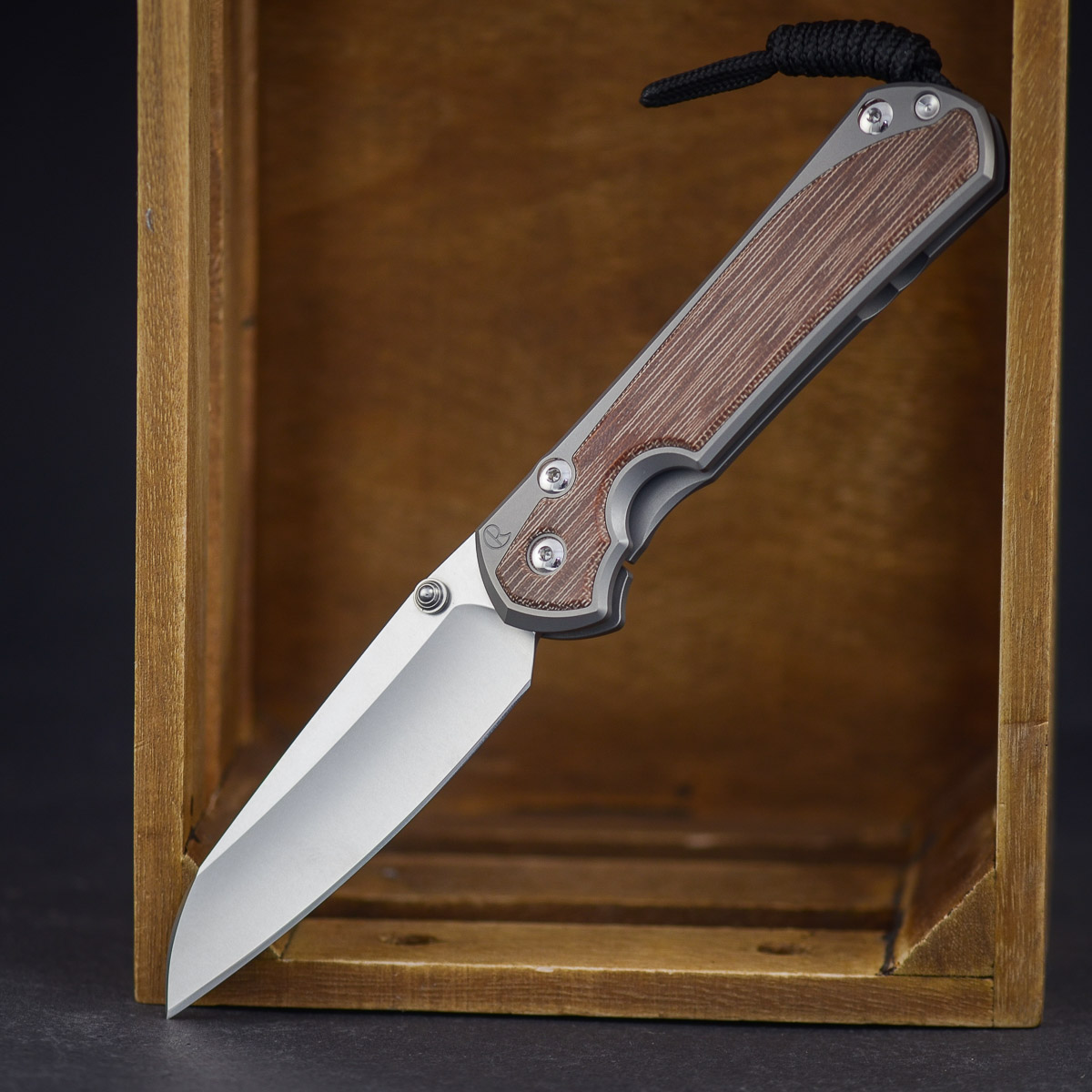 Chris Reeve Sebenza Micarta Natural Glass Blasted