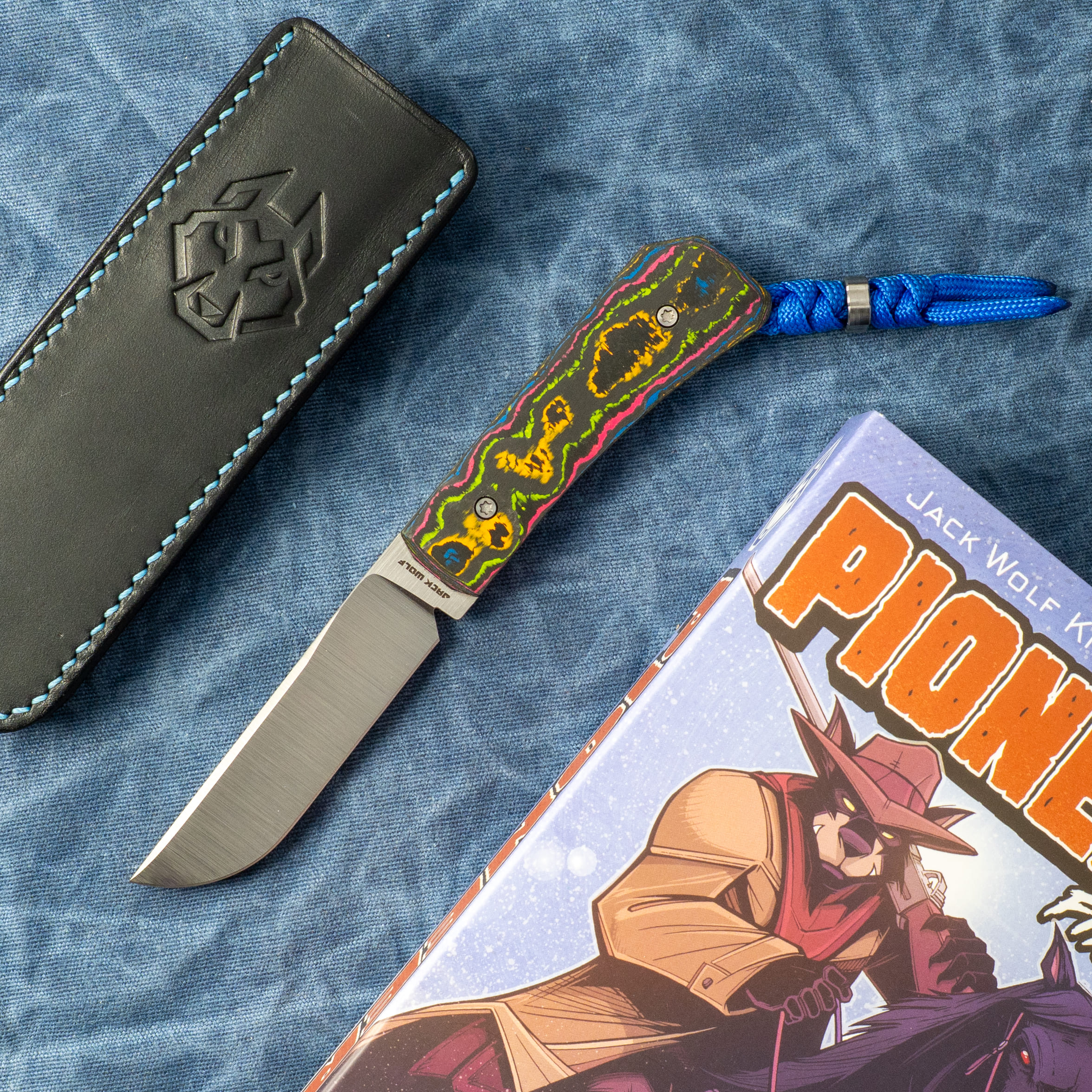 Jack Wolf Knives Pioneer FIXedc – Image 1