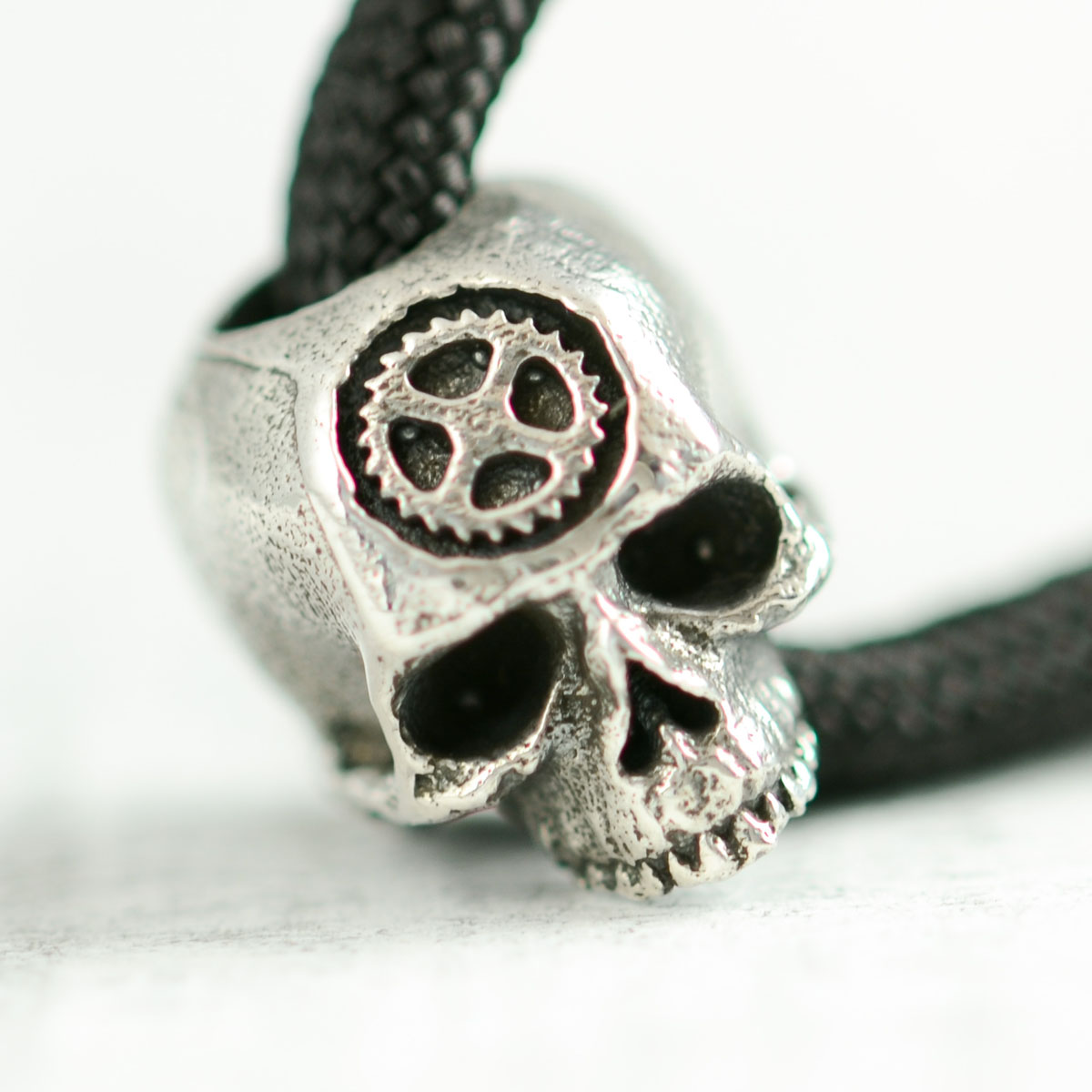 BeadSilberTempusFugit Lanyard Bead Carpe Diem EDC Tempus Fugit