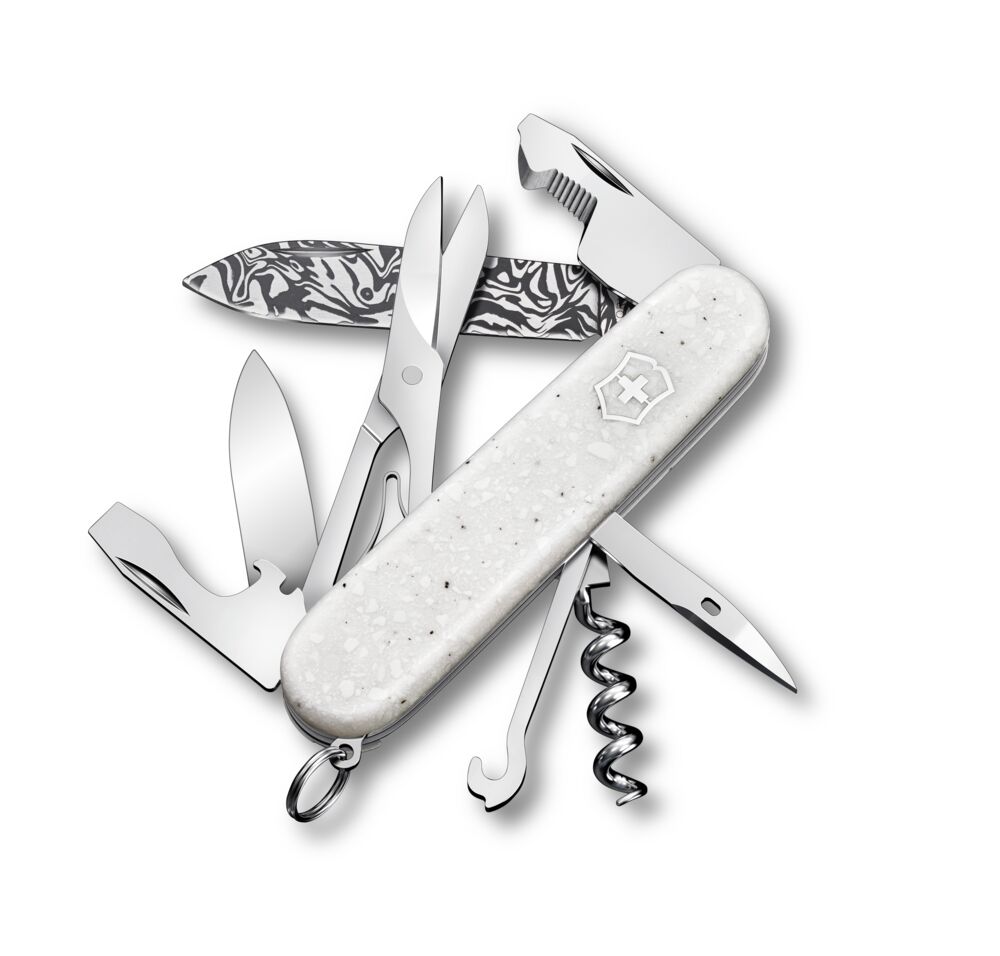 Victorinox Special Companion Damast Limited Edition 2025 Klinge, Waffe