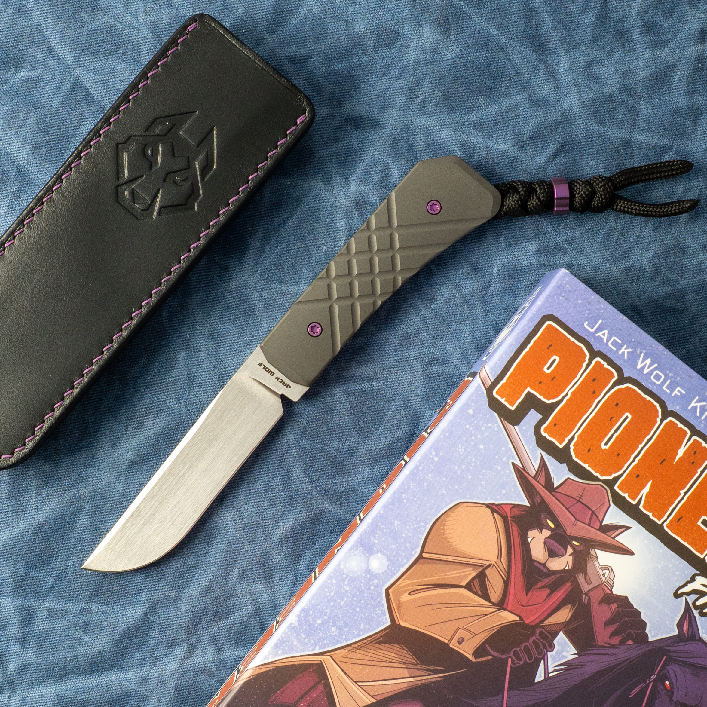 Jack Wolf Knives Pioneer FIXedc – Image 1