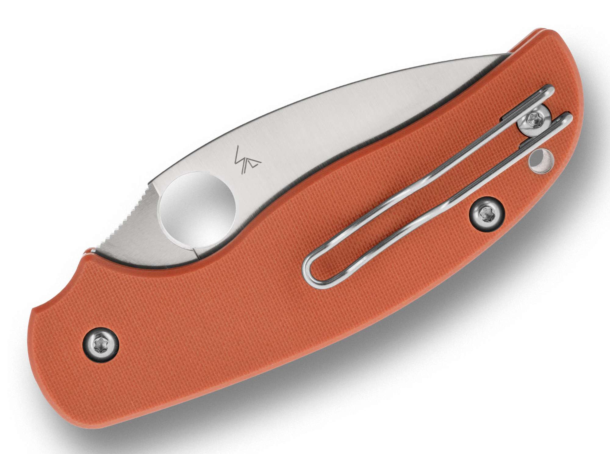 Spyderco Sage 6 CPM REX 121 Orange G10 PlainEdge – Bild 1