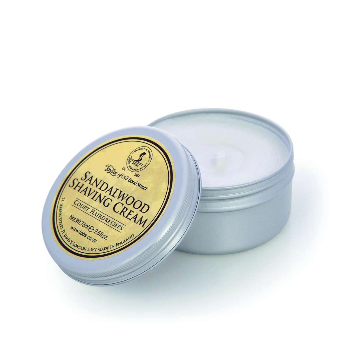 Erbe Solingen Taylor Sandalwood Shaving Cream 75ml  – Image 3