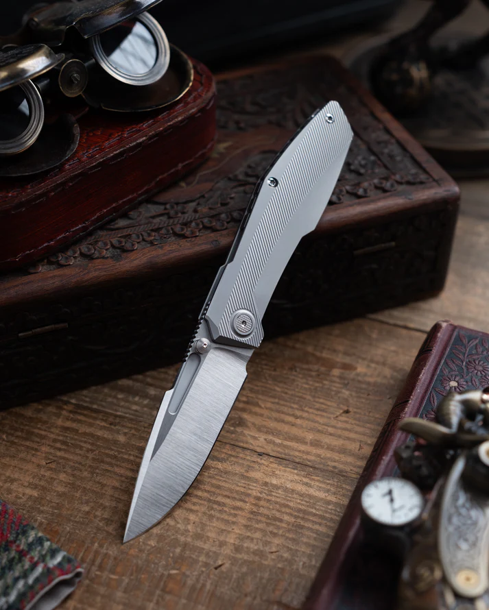 Null Knives Raiden R2 Type S Blasted / Belt Satin Null Knives Raiden R2 Type S Blasted / Belt Satin