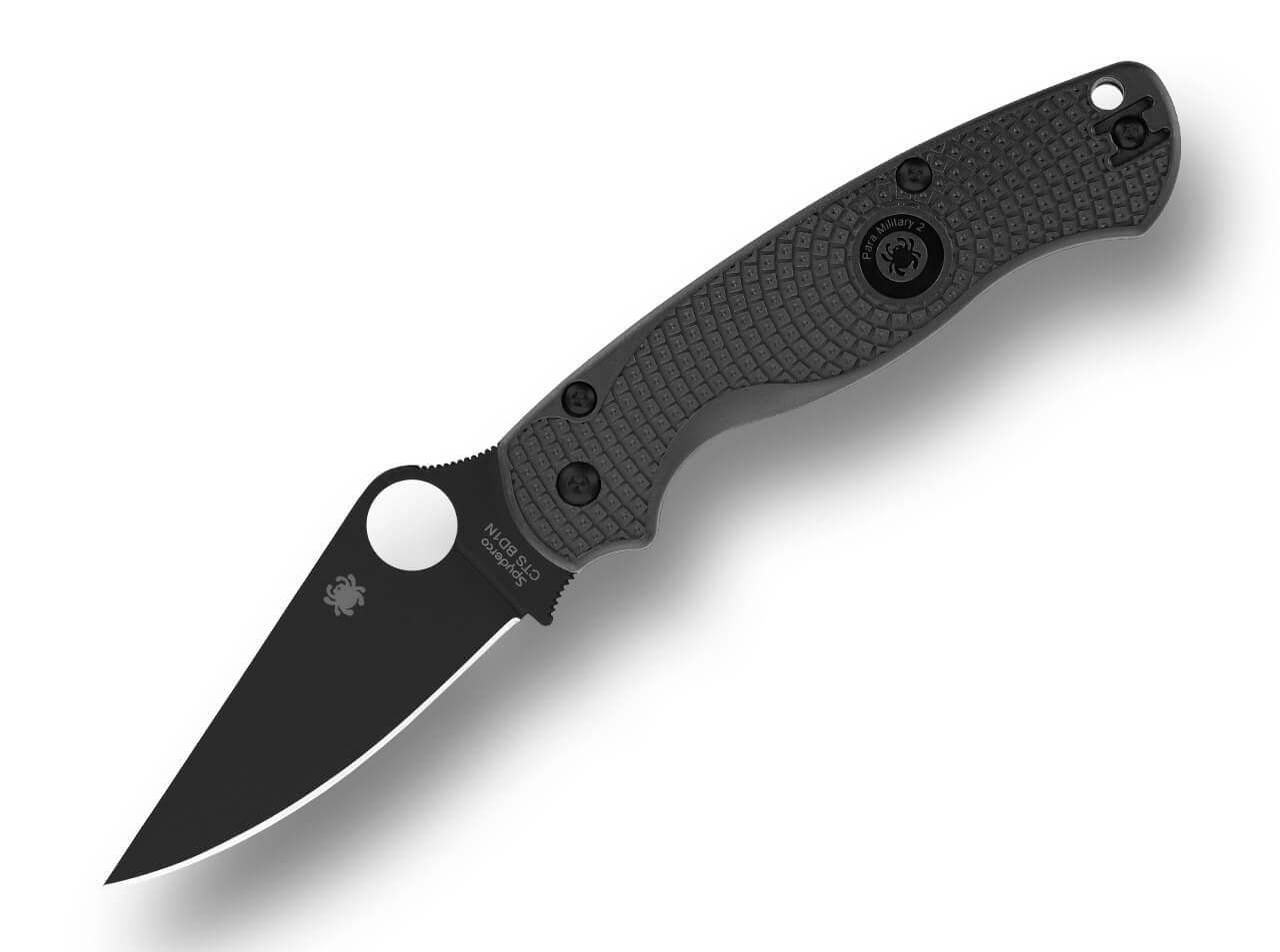 Spyderco Para Military 2 Lightweight CTS BD1N Black Blade – Image 1