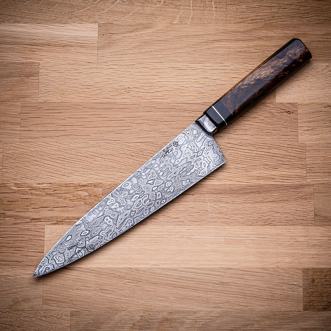 Ramon Hanelt chef's knife damascus #66
