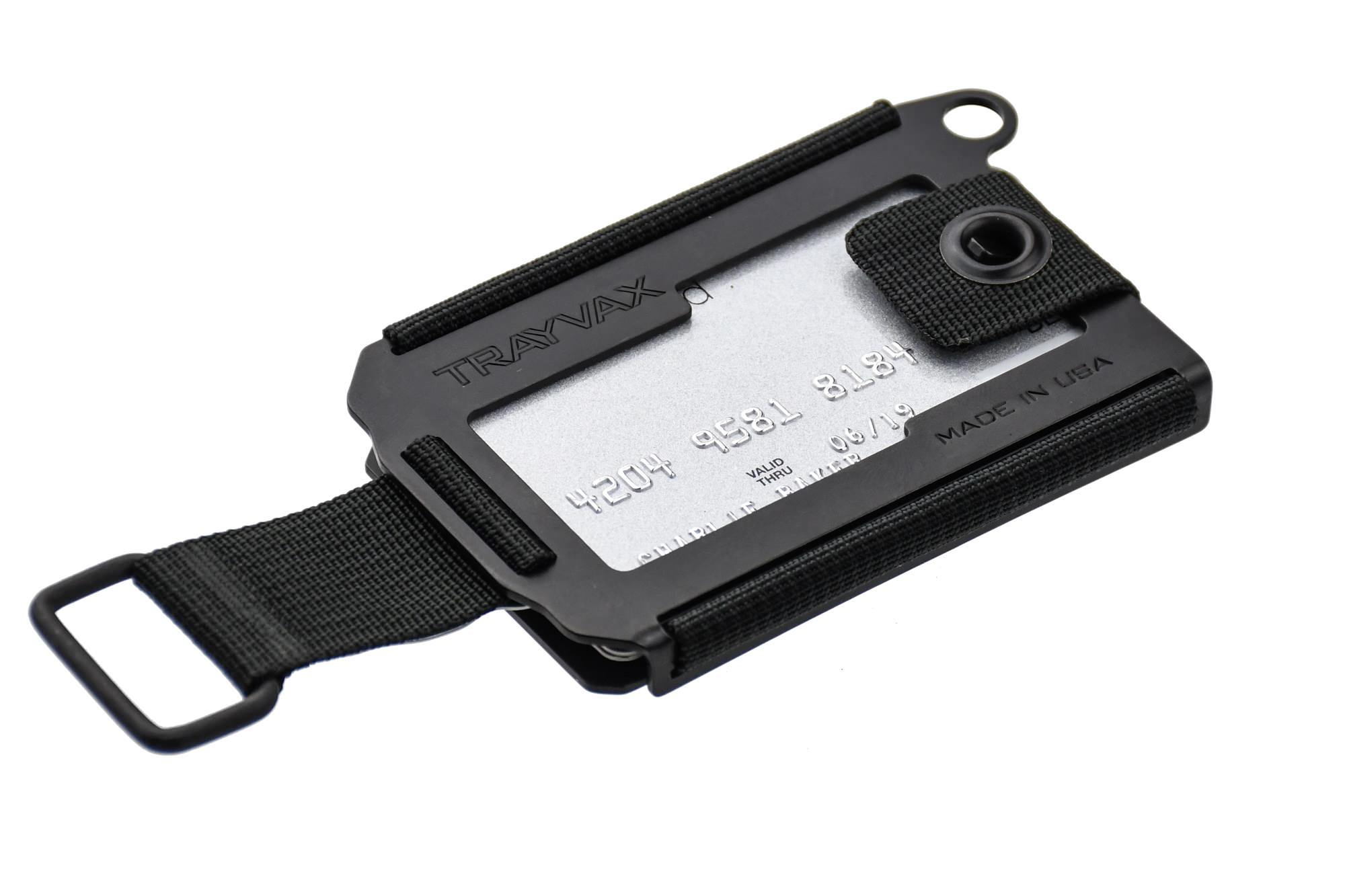 Trayvax Axis Wallet Black