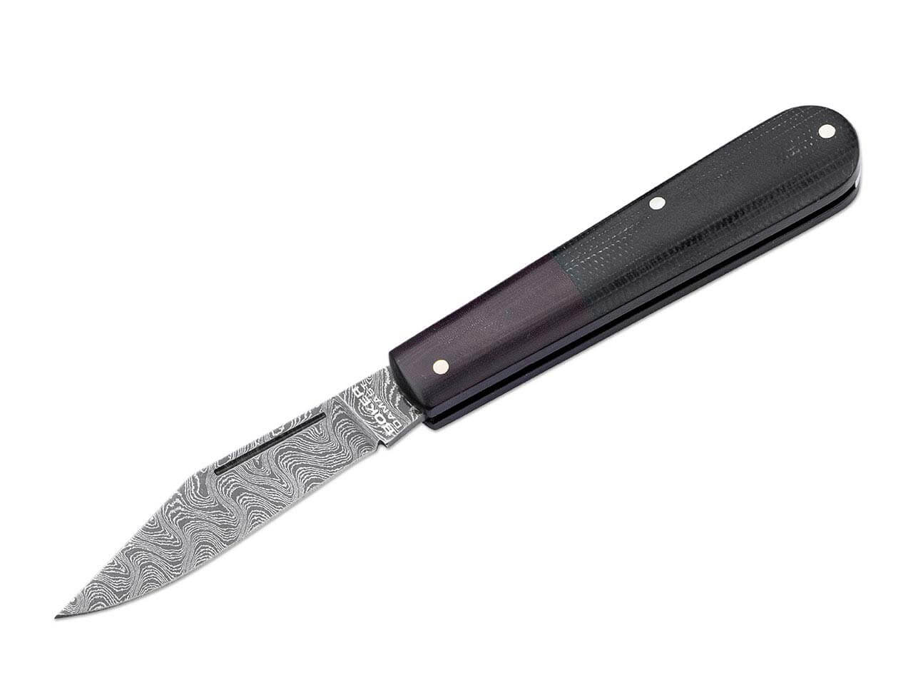 Böker Barlow Damascus Maroon 