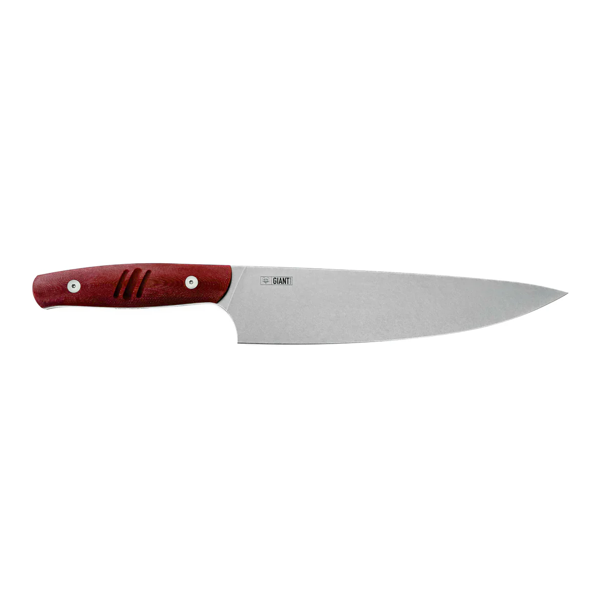 GiantMouse Chef Knife Red G10  – Image 4